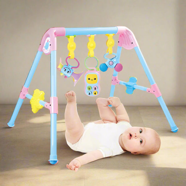 Baby Fitness Frame with Engaging Toys