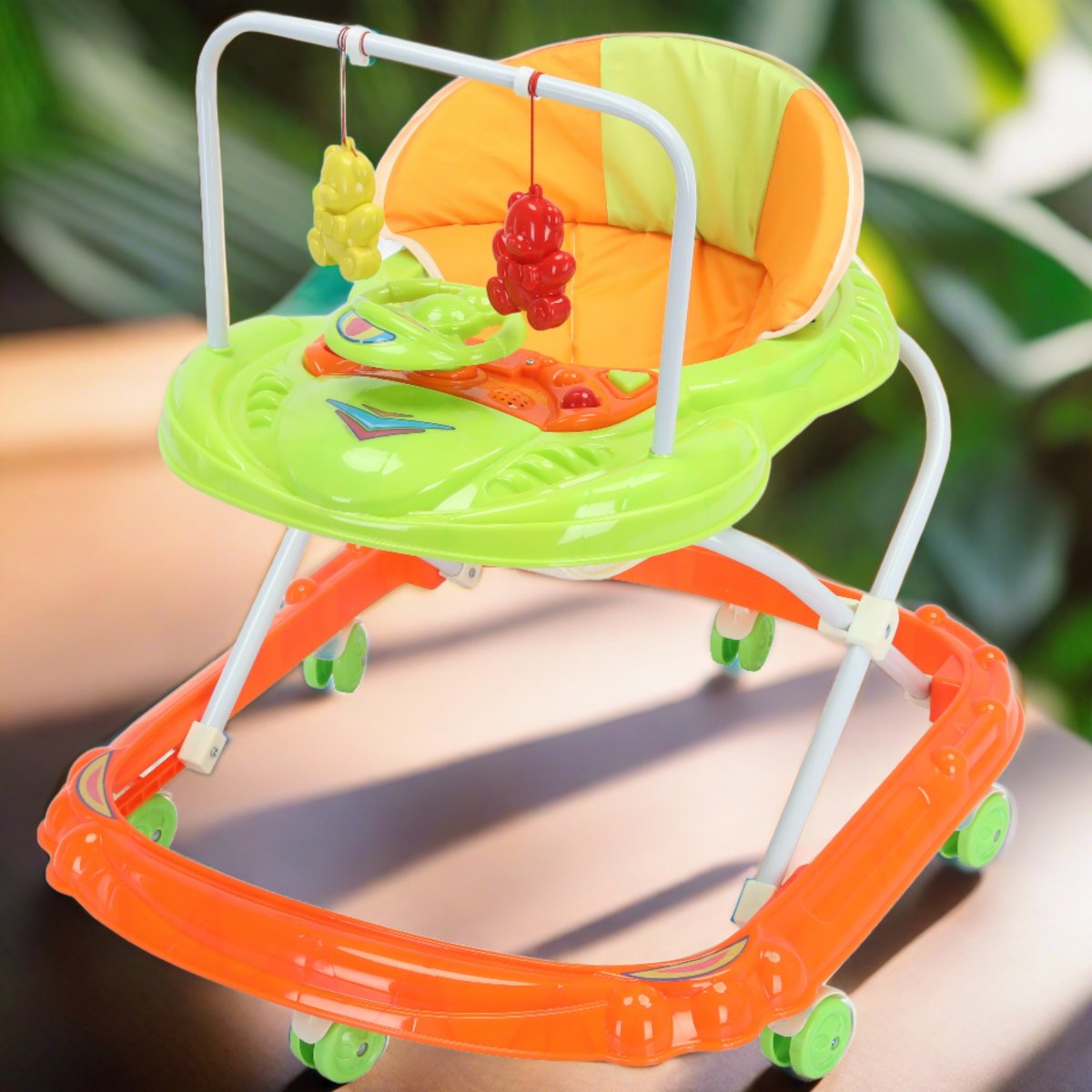 Adorable Baby Walker with Rattles