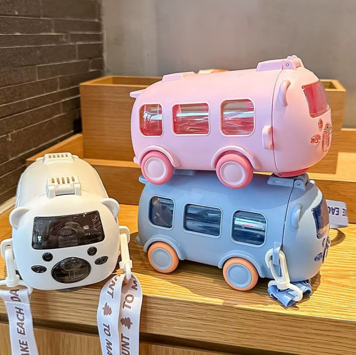 Bus Shape Water Bottle For Kids