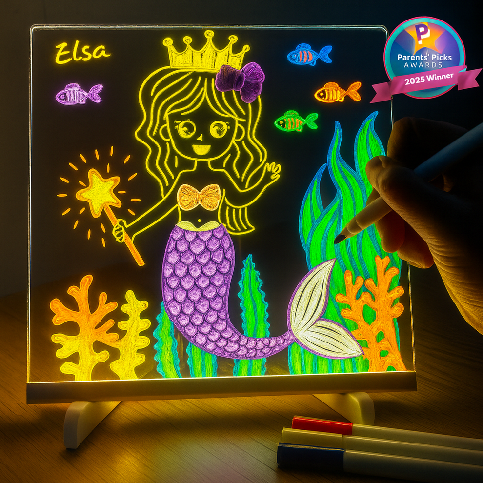 DIY Glowing Board Fun and Creative for Kids