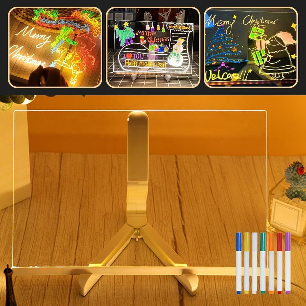 DIY Glowing Board Fun and Creative for Kids