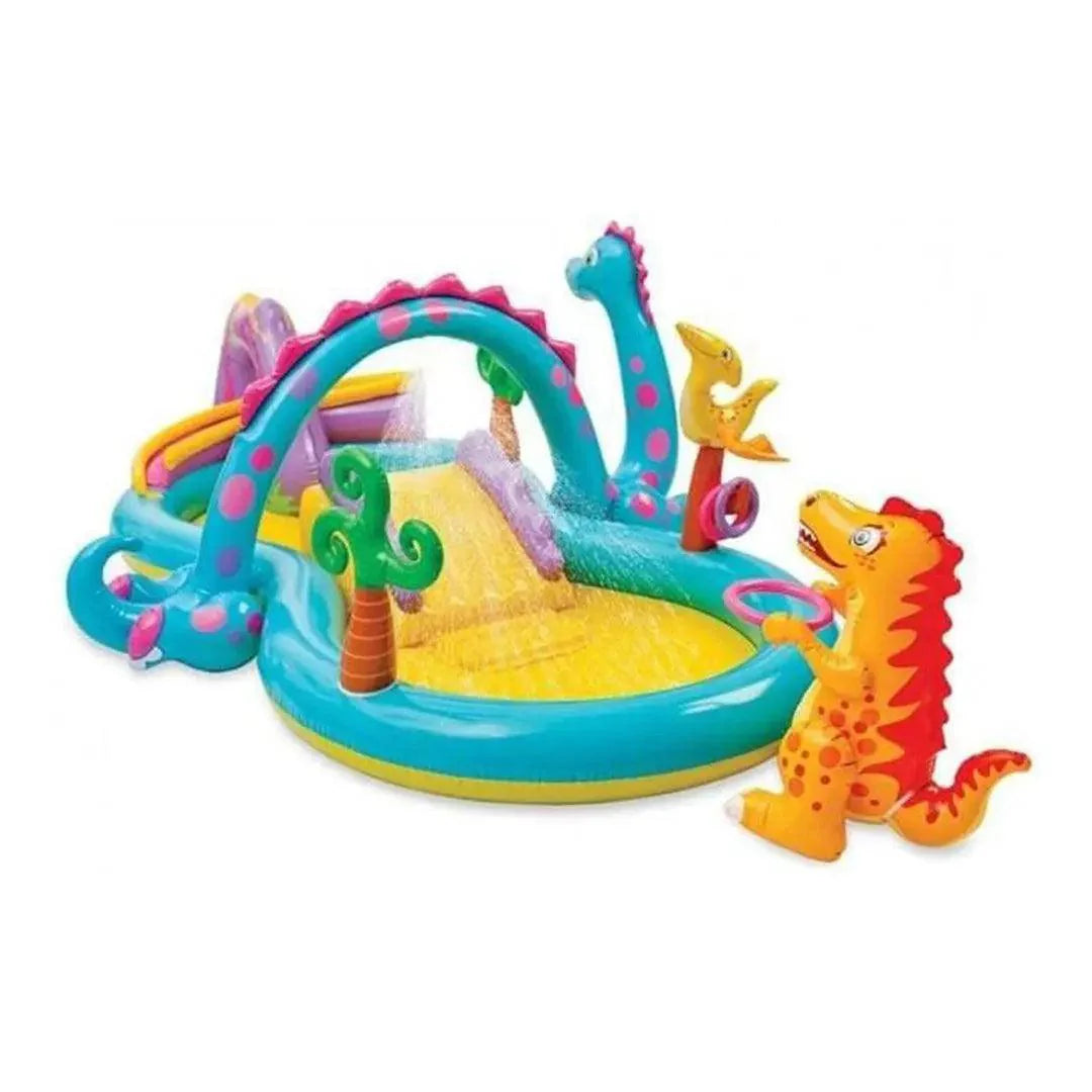 119X90X44IN INTEX DINOLAND PLAY CENTER POOL