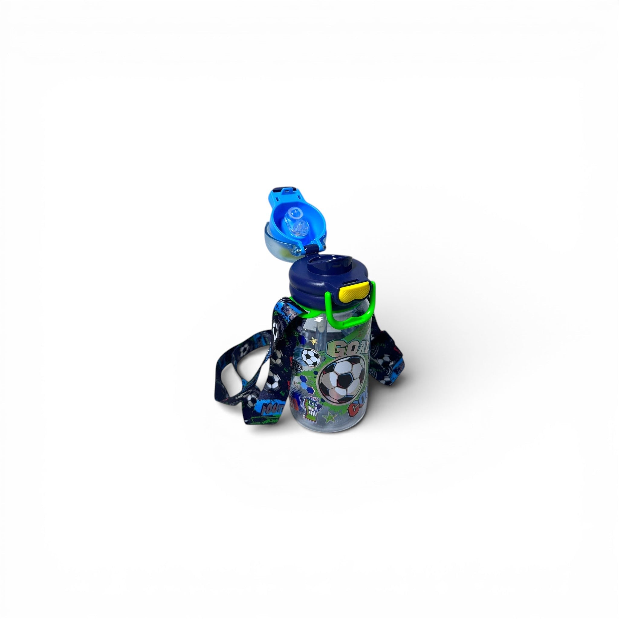 Football Dual Sipper BPA Free Water Bottle 600ML