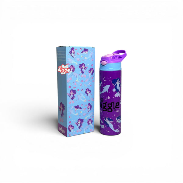Mermaid Stainless Metal Sipper Water Bottle 520ML