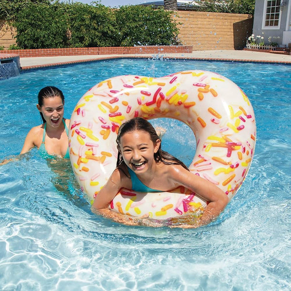 Intex heart donut tube
