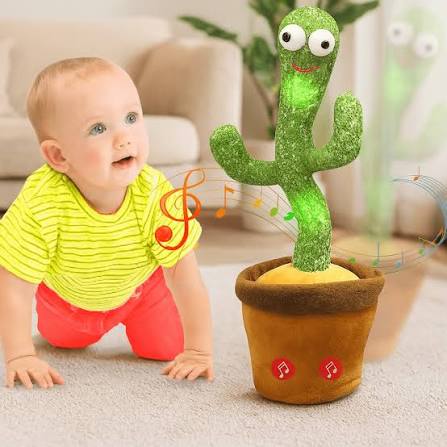 Cute Dancing And Talking Cactus Toy