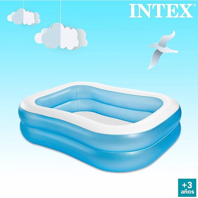 Intex Inflatable Rectangle Shaped Swimming Pool