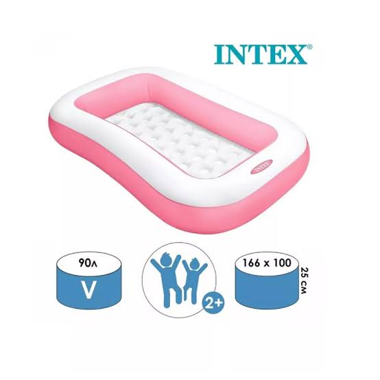 INTEX Inflatable Rectangular Swimming Pool
