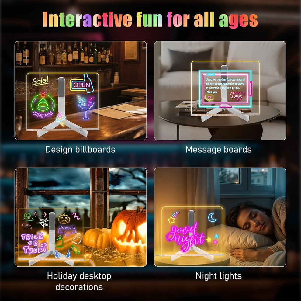 DIY Glowing Board Fun and Creative for Kids