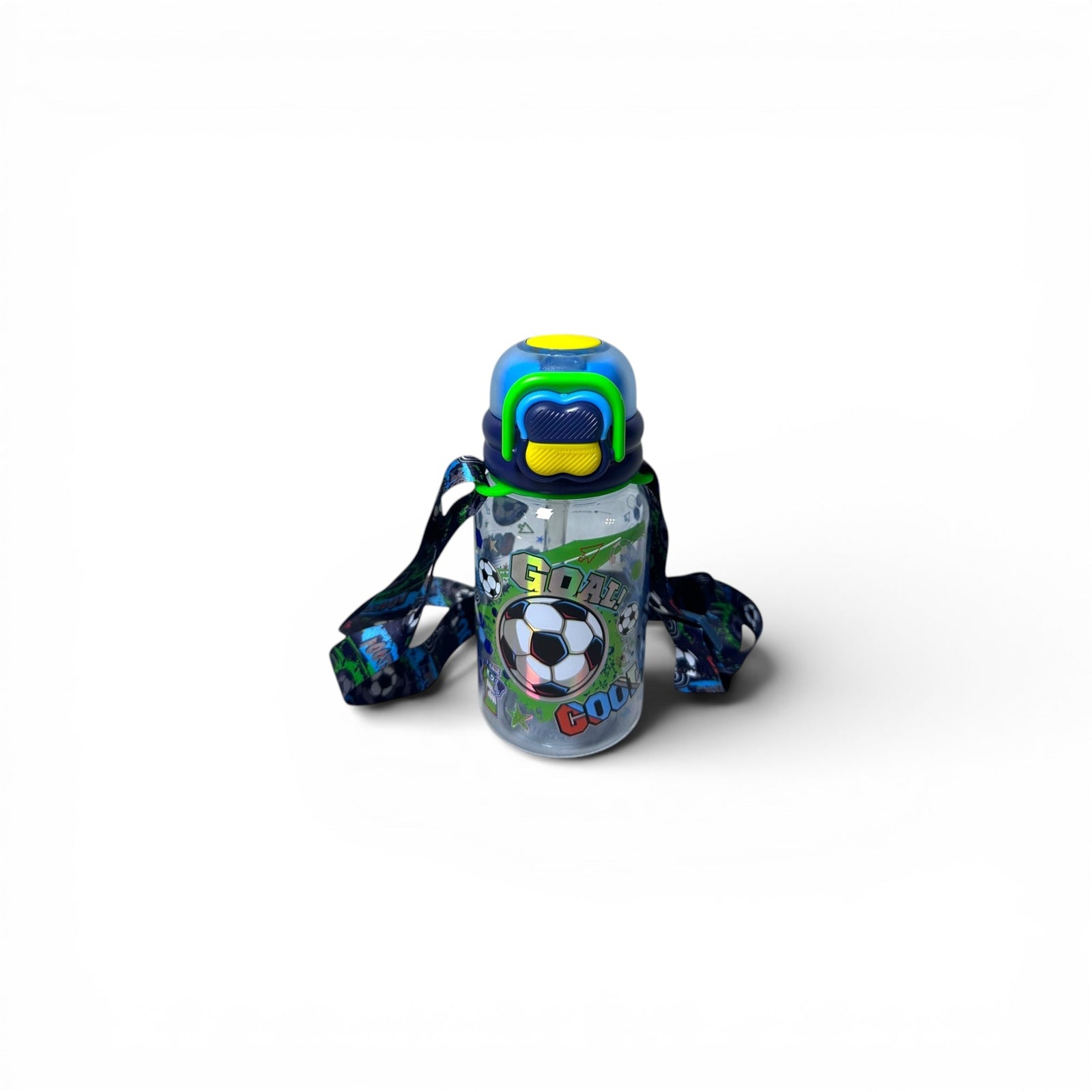Football Dual Sipper BPA Free Water Bottle 600ML
