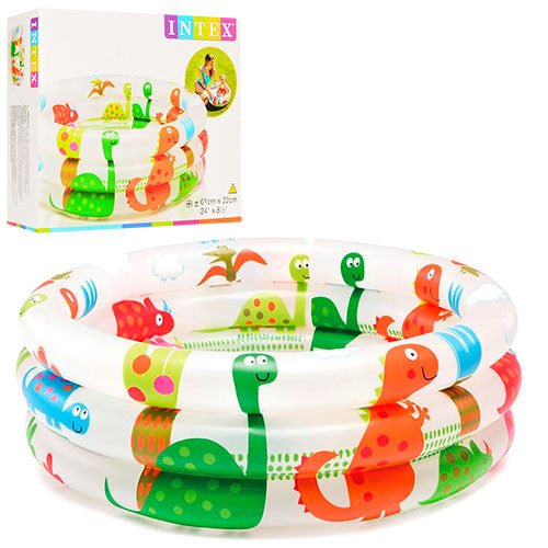 Intex dino pool 24x8