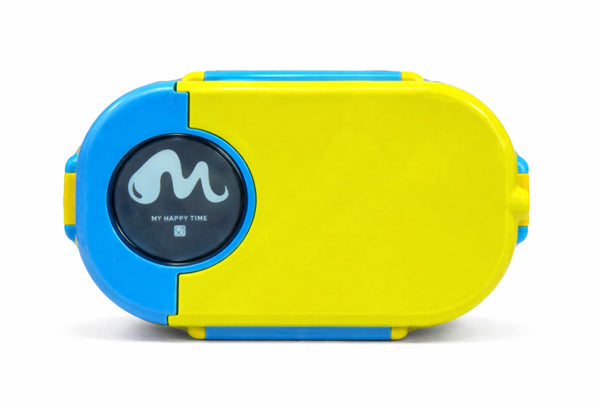 Oval Kids Lunch Box with Lock Lid