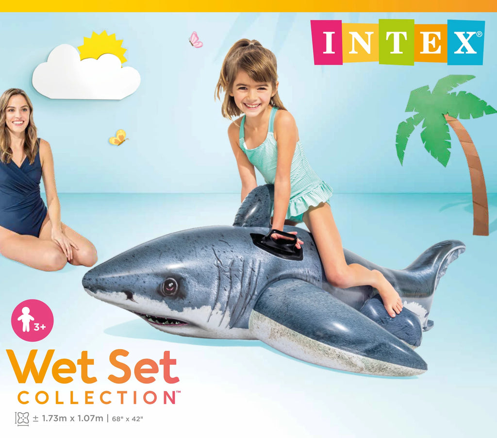 Intex Inflatable Grey White Shark