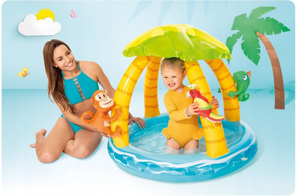 Intex tropical island pool