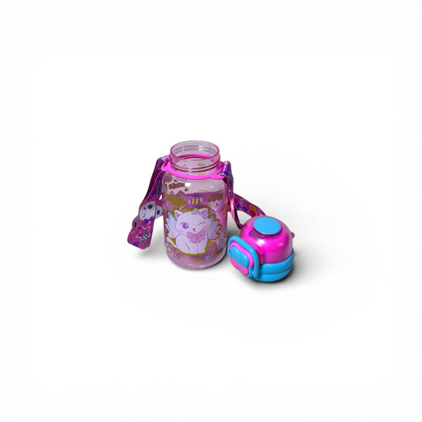 Kitty Dual Sipper BPA Free Water Bottle 600ML