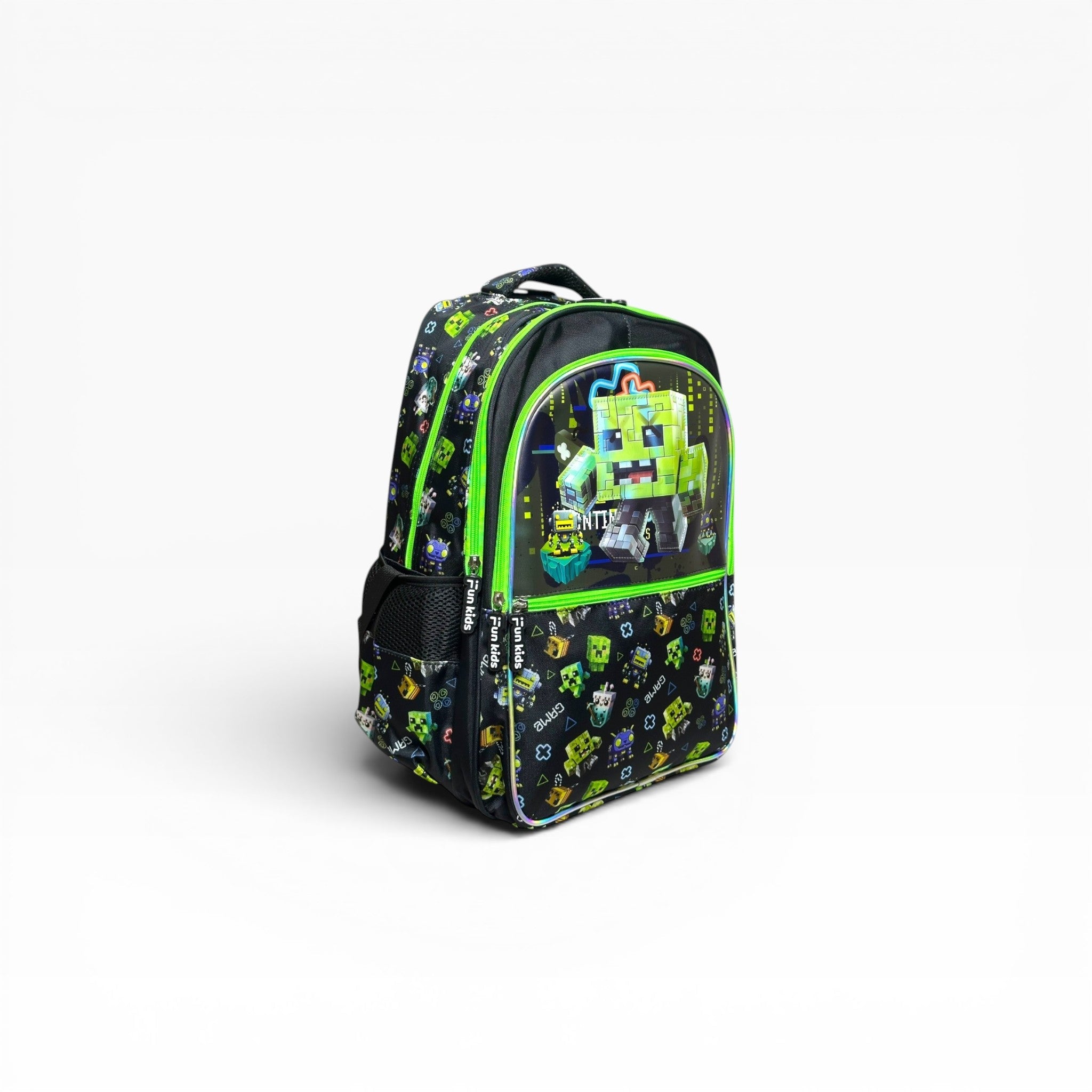 20 Inch Minecraft School Bag For Grade 3 Till Grade 8 Boys 718