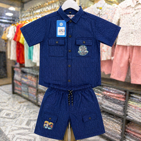 Royal Blue Safari Set