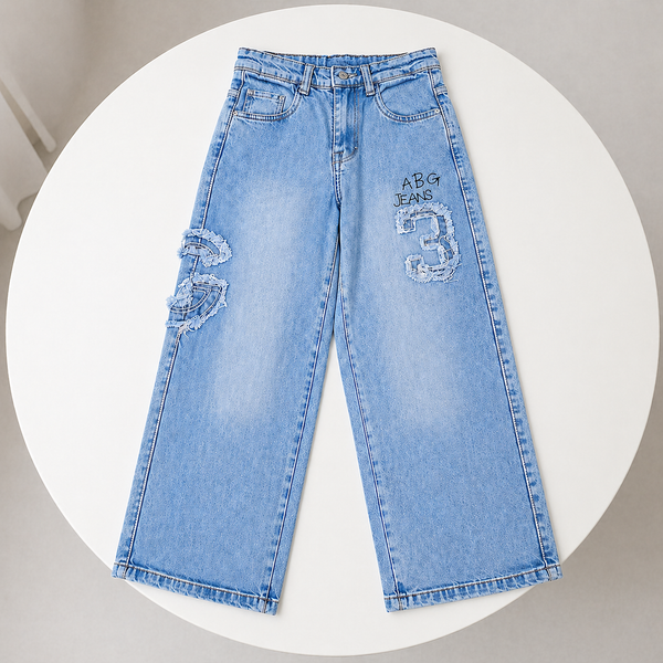 Urban Patch Wide Leg Jeans