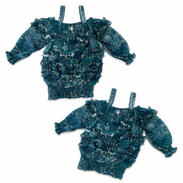 Little Mermaid Frill Top