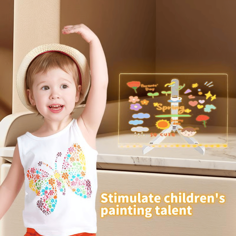 DIY Glowing Board Fun and Creative for Kids