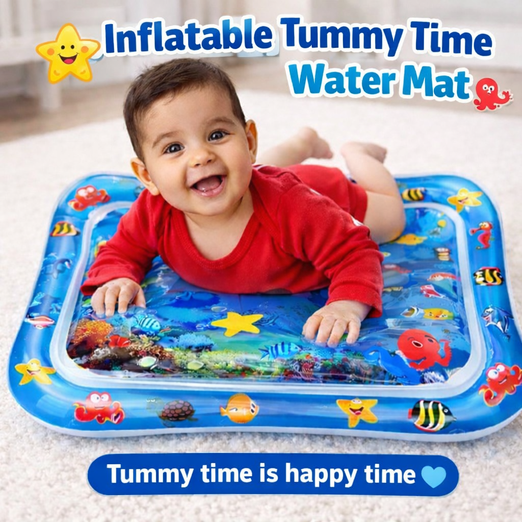 Inflatable Tummy Time water Mat