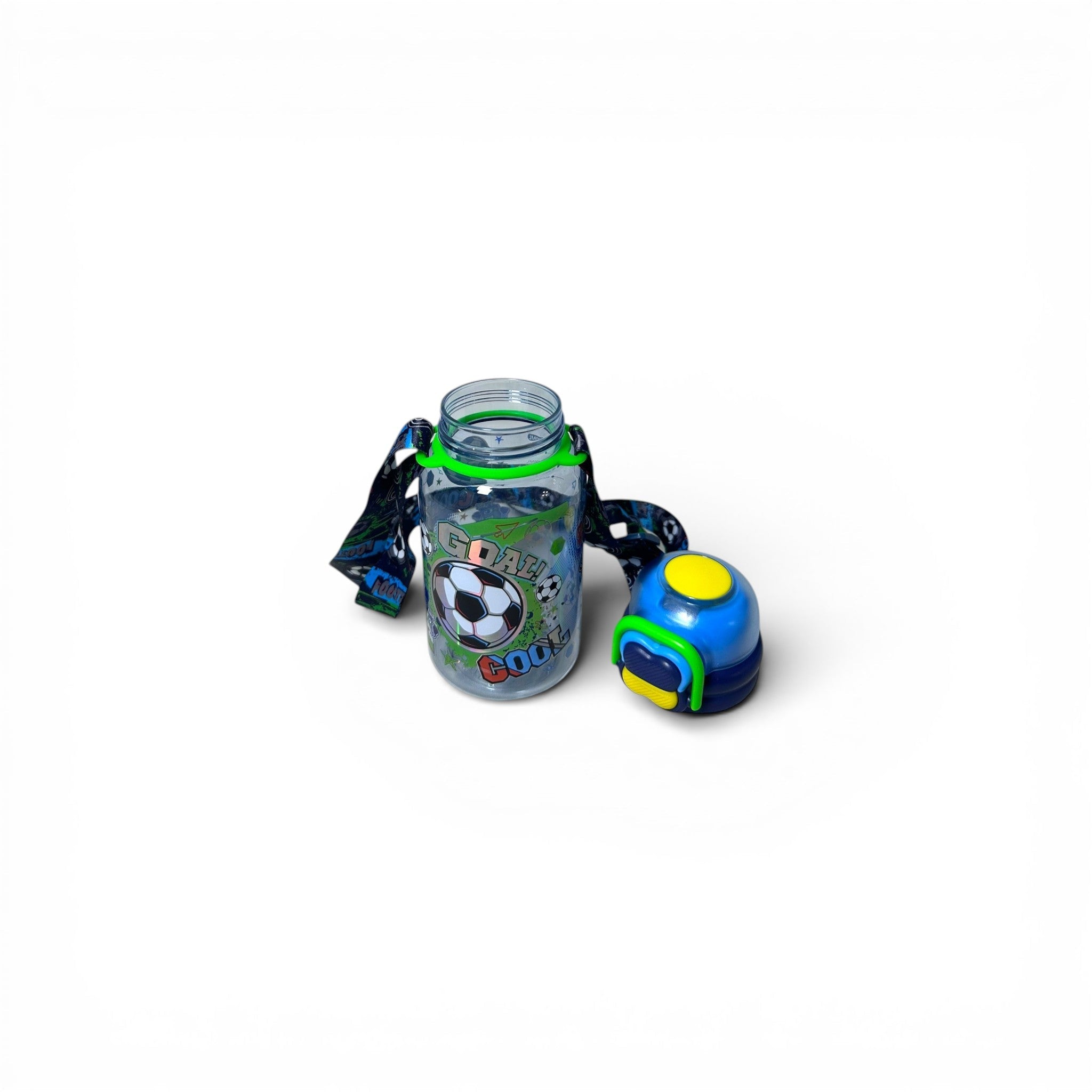 Football Dual Sipper BPA Free Water Bottle 600ML