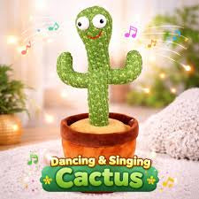 Cute Dancing And Talking Cactus Toy