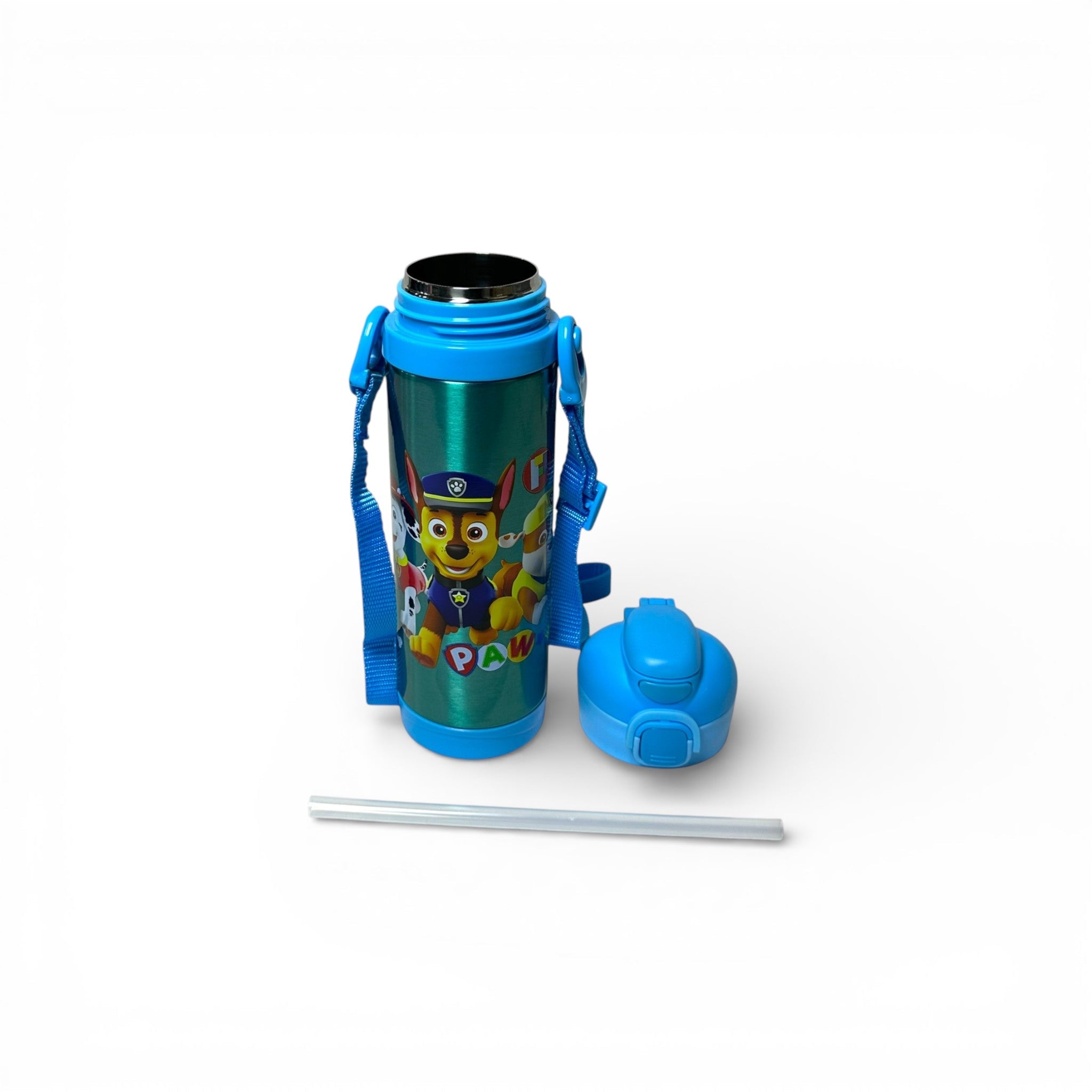 Paw Petrol Dual Sipper Stainless Steel Water Bottle 500ML