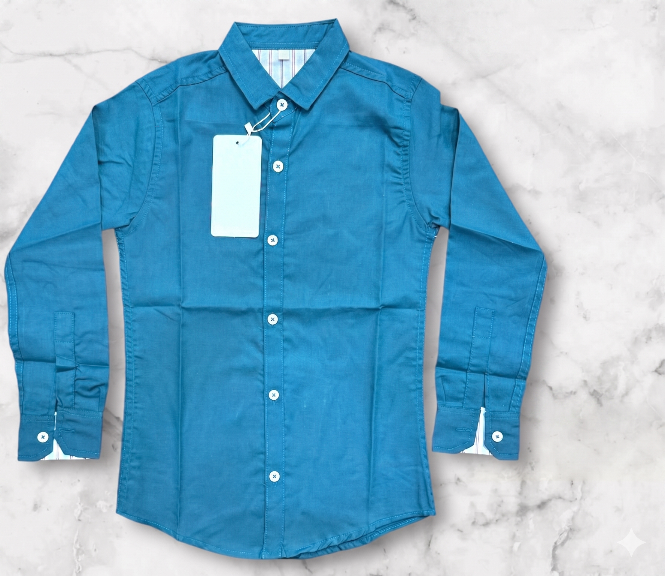 Kids Plain coller shirts