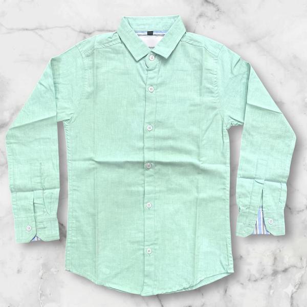 Kids Plain coller shirts