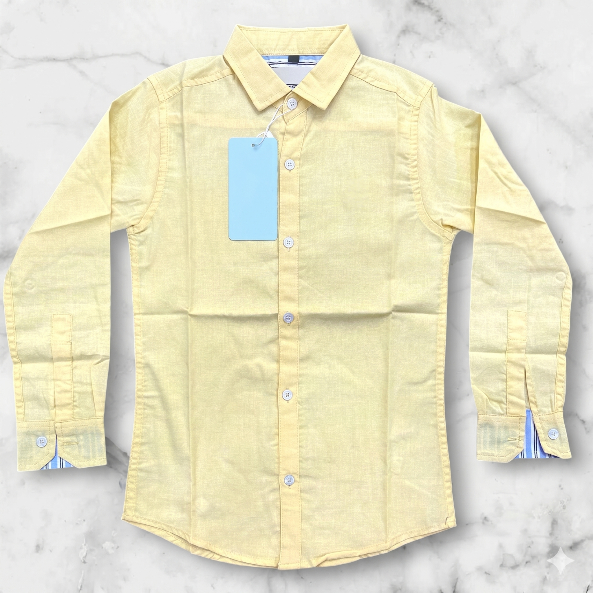 Kids Plain coller shirts
